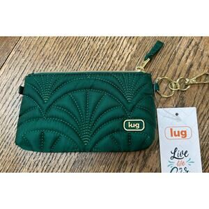 NWT Lug x Wicked Metro XL ID Coin Pouch Special Edition in Wickedly Green RFID